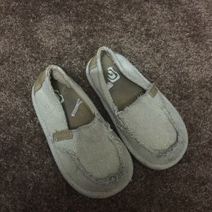 Toddler boy slip-ons/boat shoes size 8